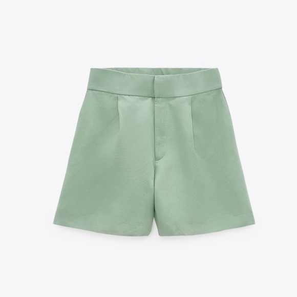 ZARA Linen blend shorts - Picture 3 of 11